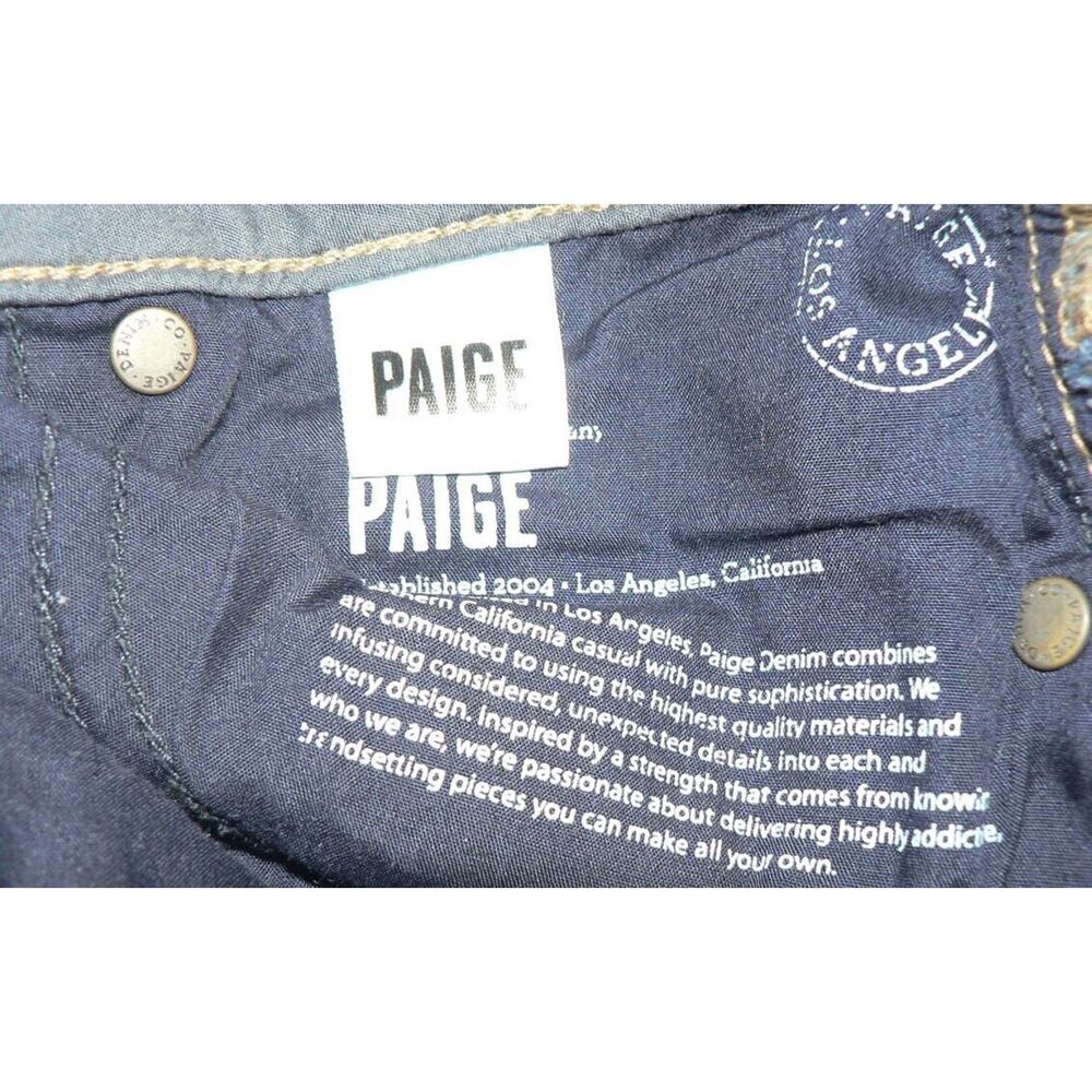Paige Women's Jimmy Jimmy Skinny‎ Blue Jeans Size 32 MSRP $199 - Picture 11 of 11